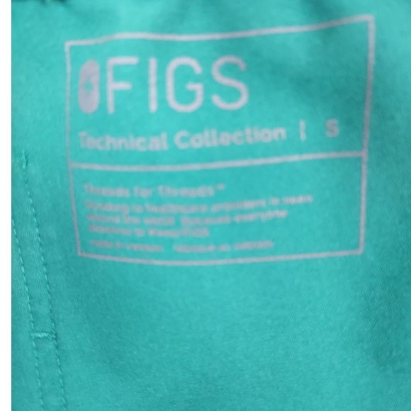 Figs Hunter Green Zamora Jogger - Picture 4 of 5